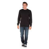 EMERSON COTTON KNITTED SWEATER 192.EM70.90-BLACK Black