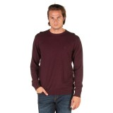 EMERSON COTTON KNITTED SWEATER 192.EM70.90-WINE ML Βordeaux