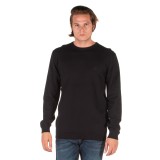 EMERSON COTTON KNITTED SWEATER 192.EM70.90-BLACK Black Image 
