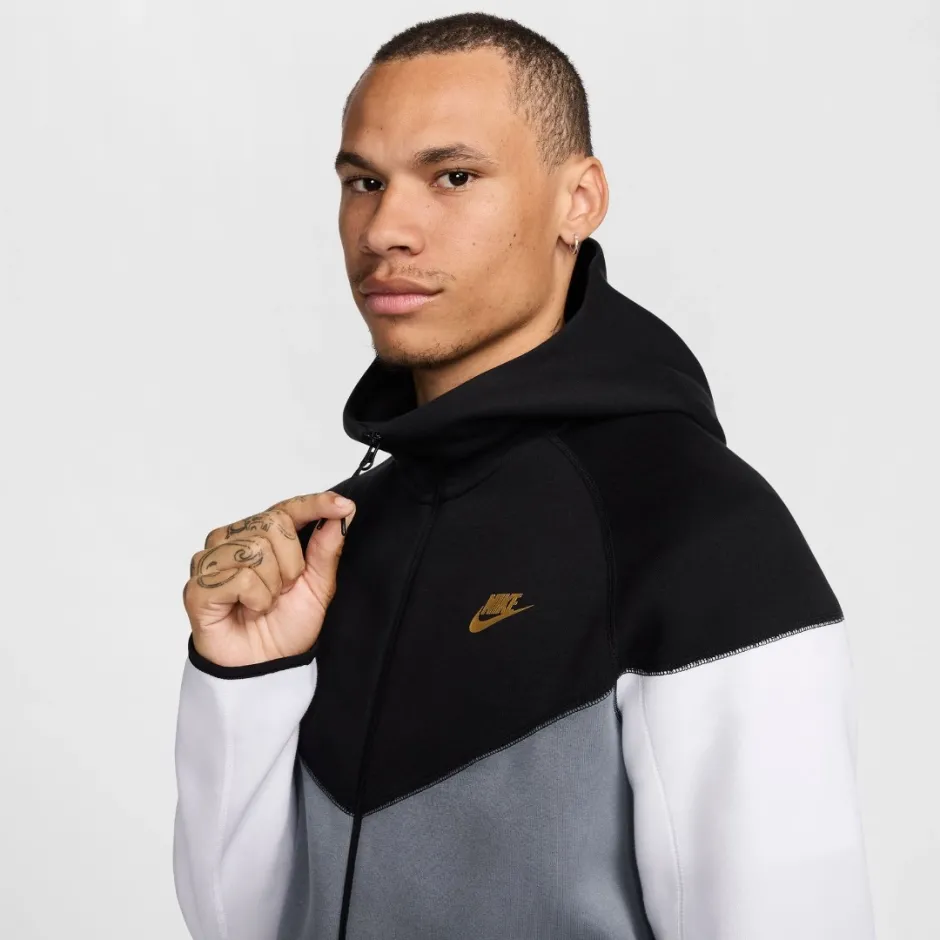 NIKE M NK TCH FLEECE FZ WR HOODIE FZ4709-011 Grey