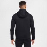 NIKE M NK TCH FLC FZ WR HOODIE HV0949-010 Black Image 0