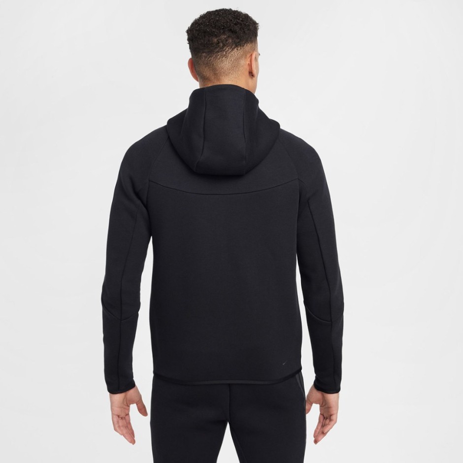 NIKE M NK TCH FLC FZ WR HOODIE HV0949-010 Black