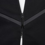 NIKE M NK TCH FLC FZ WR HOODIE HV0949-010 Black Image 2