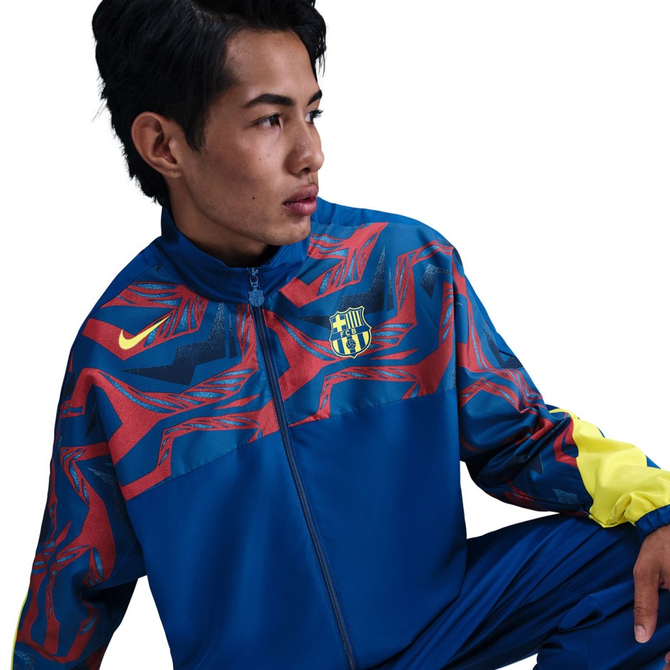 Ανδρική Ζακέτα Μπλε - Nike FC Barcelona Starting 5
