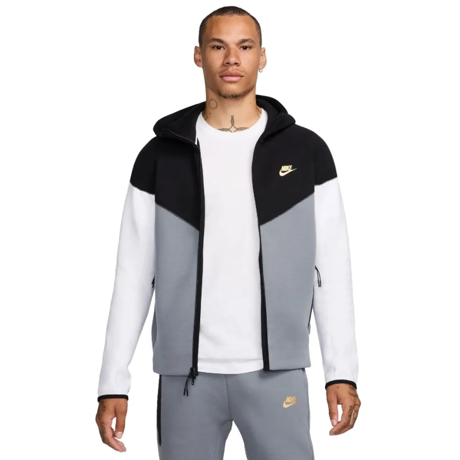 NIKE M NK TCH FLEECE FZ WR HOODIE FZ4709-011 Grey