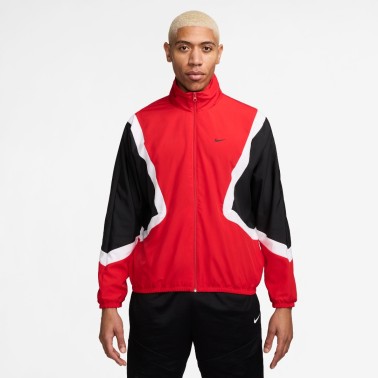 NIKE M NK DF WVN ICON JKT STRTFV FZ0248-657 Red