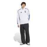 Men's Football Track Top White - adidas Originals Greece Home Anthem Image 3