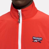 Reebok HERITAGE TAPE WOVEN TRACK JACKET 100239646 Red Image 1