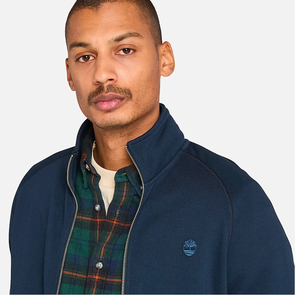 Ανδρική Ζακέτα Μπλε - Timberland Exeter River Funnel Neck
