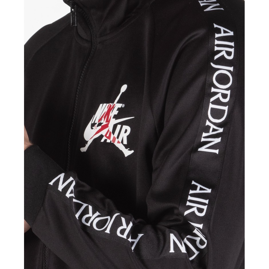JORDAN JUMPMAN CLASSICS MEN'S TRICOT WARM-UP JACKET CK2180-010 Black