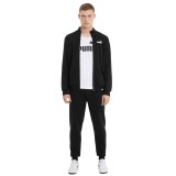 PUMA ESS TRACK JACKET FL 586694-01 Black Image 1