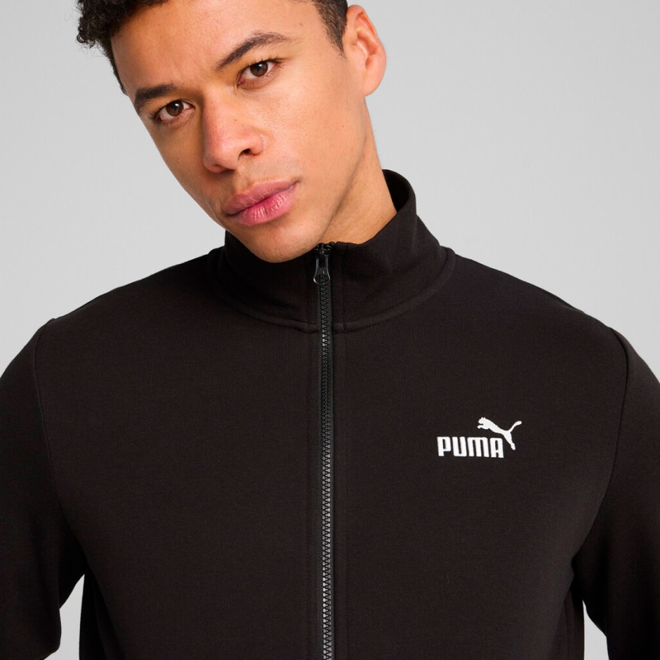 PUMA ESS NO. 1 LOGO TRACK JACKET TR 682584-01 Black