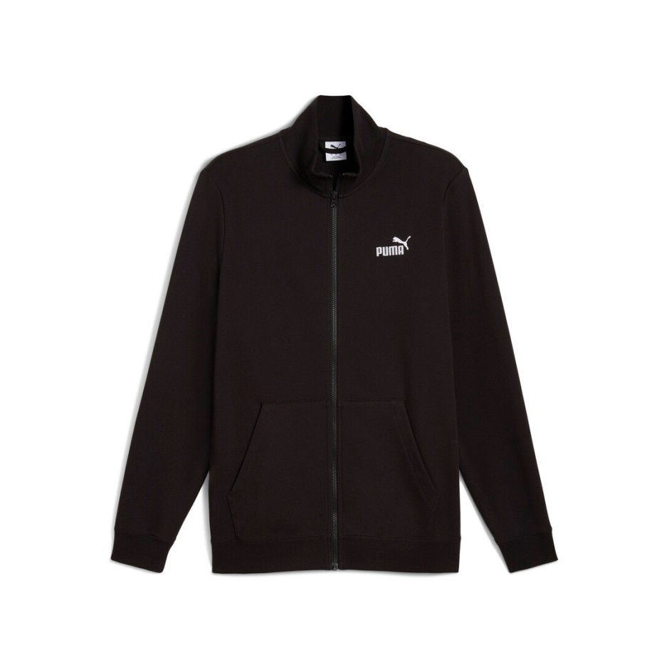 PUMA ESS NO. 1 LOGO TRACK JACKET TR 682584-01 Black