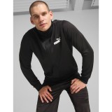 PUMA ESS NO. 1 LOGO TRACK JACKET FL 682582-01 Black Image 1