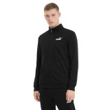 PUMA ESS TRACK JACKET FL 586694-01 Black Image 