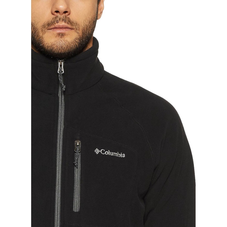 COLUMBIA FAST TREK II FULL ZIP FLEECE AM3039A-010 Black