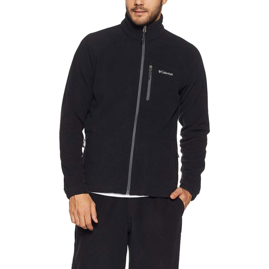 COLUMBIA FAST TREK II FULL ZIP FLEECE AM3039A-010 Black