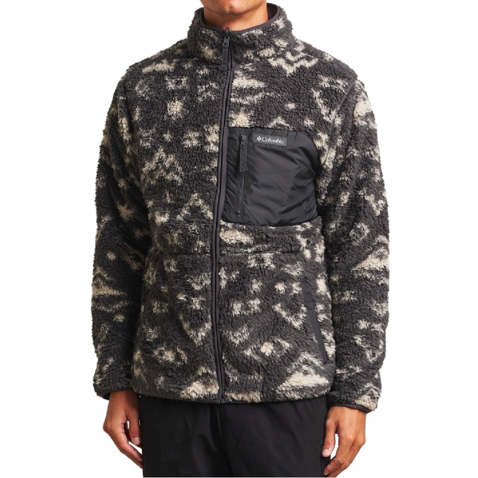 Ανδρική Ζακέτα Μαύρη - Columbia Winter Pass Reversible Fleece 