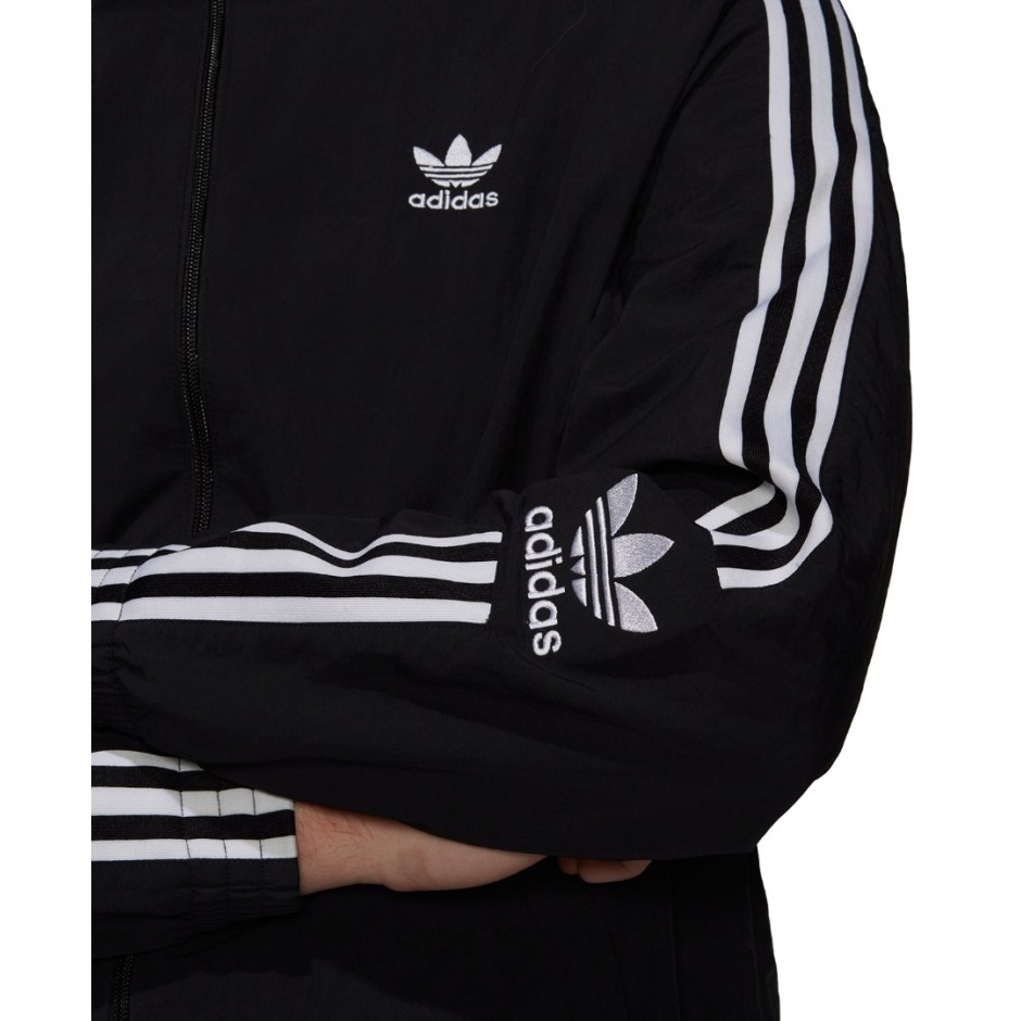 adidas Originals ADICOLOR CLASSICS LOCK-UP TREFOIL TRACK TOP H41391 Black