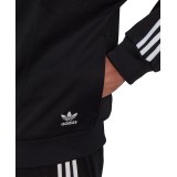 adidas Originals BIG TREFOIL ABSTRACT POLYESTER TRACK TOP GE0809 Μαύρο Εικόνα 3