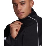 adidas Originals BIG TREFOIL ABSTRACT POLYESTER TRACK TOP GE0809 Μαύρο Εικόνα 4