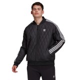 adidas Originals ADICOLOR CLASSICS QUILTED SST TRACK TOP H11439 Black Image 