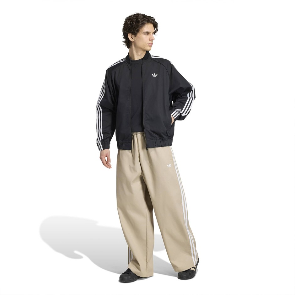 Men's Track Top Black - adidas Originals Adicolor SST Cotton Twill