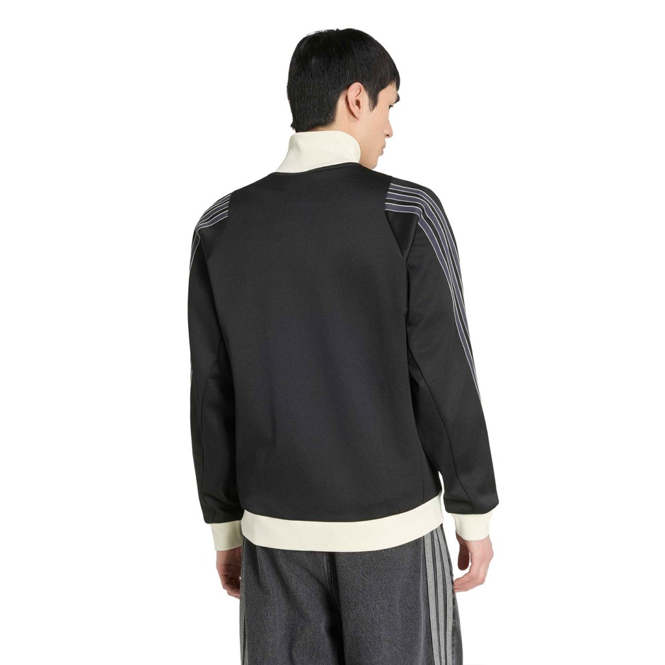 Men's Track Top Black - adidas Sportswear Stadium Regular Fit Pique