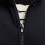 JACK & JONES JJEBRADLEY SWEAT ZIP HN NOOS 12298690-5027478 Μαύρο Εικόνα 2