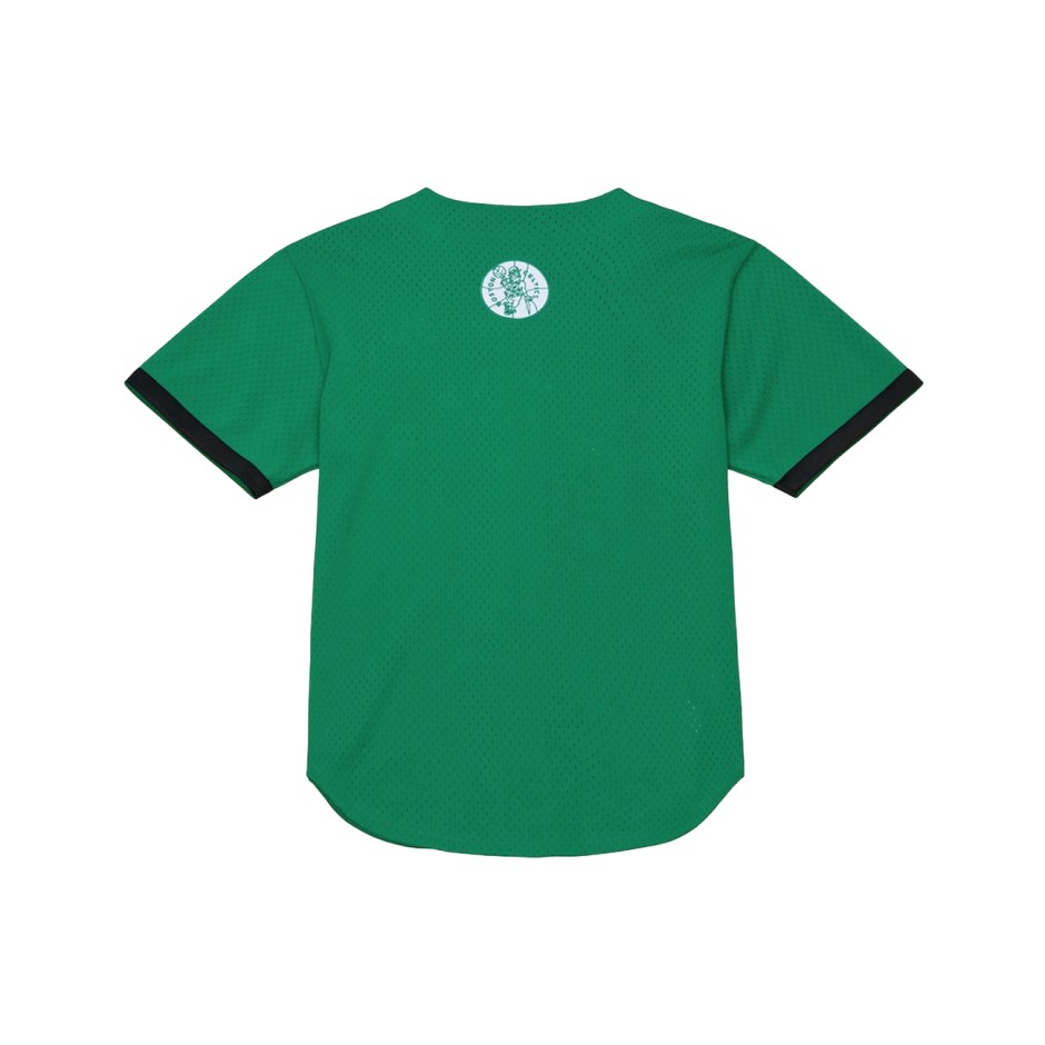 Ανδρικό Baseball Jersey NBA Πράσινο - Mitchell & Ness Boston Celtics Head Coach