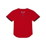 Ανδρικό Baseball Jersey NBA Κόκκινο - Mitchell & Ness Chicago Bulls Head Coach Εικόνα 0