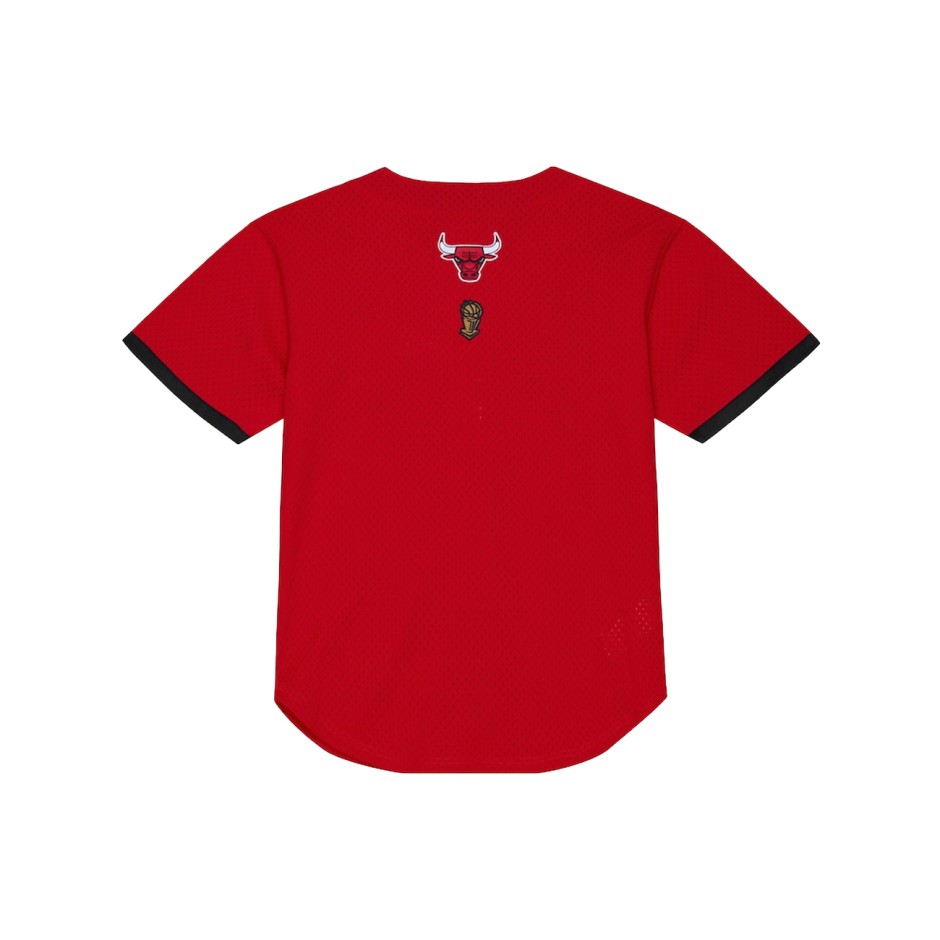 Ανδρικό Baseball Jersey NBA Κόκκινο - Mitchell & Ness Chicago Bulls Head Coach