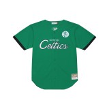 Ανδρικό Baseball Jersey NBA Πράσινο - Mitchell & Ness Boston Celtics Head Coach Εικόνα 