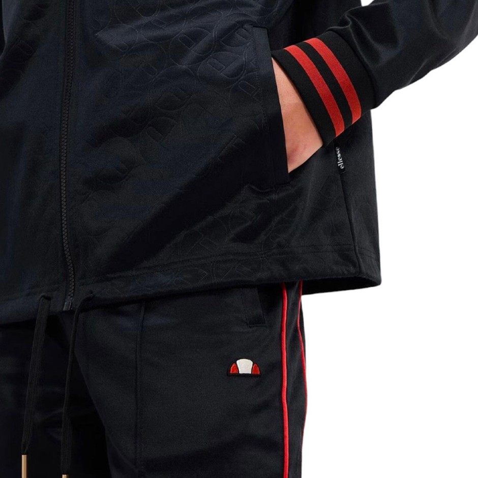 ELLESSE SARTORIA BADGE COLOURS CASARINO TRACK TOP SHX21099-011 Black