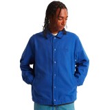 Men's Jacket Royal Blue - Vans Torrey Pigment Canvas Coaches Image 