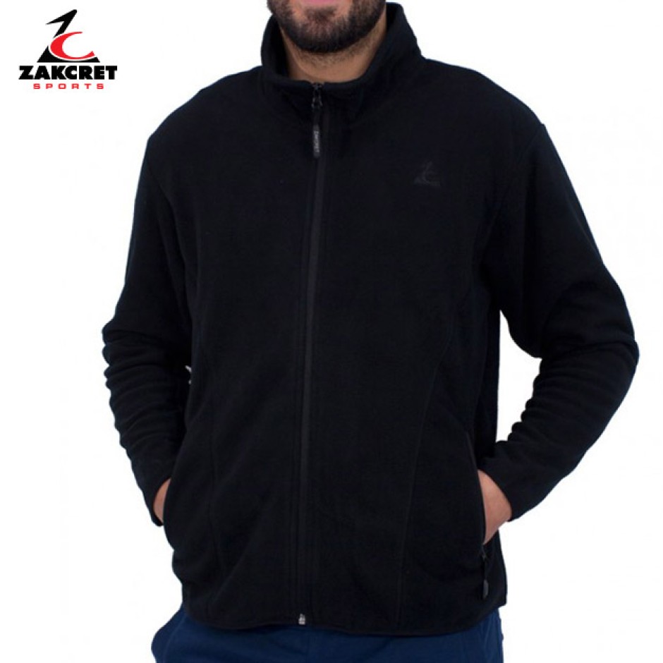ZAKETA ZAKCRET KRONOS FLEECE 14-21200703 Μαύρο