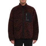 VOLCOM MUZZER FUZZAR ZIP A4832306-BCL Brown Image 