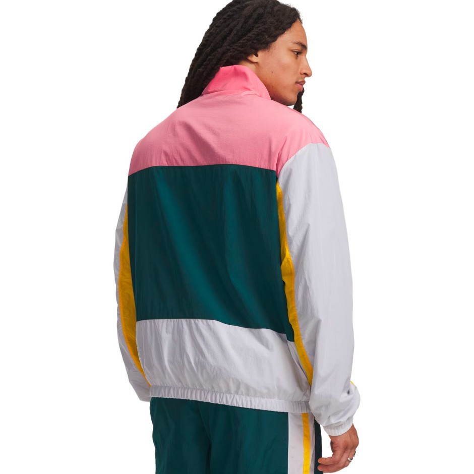 Men's Training Full-Zip Top Colorful - Under Armour Icon Woven Track 