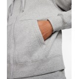 NIKE M NSW CLUB HOODIE FZ BB BV2645-063 Grey Image 4