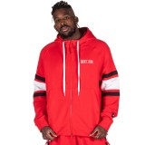 NIKE AIR MEN'S FULL-ZIP FLEECE HOODIE BV5149-657 Red Image 