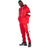 NIKE AIR MEN'S FULL-ZIP FLEECE HOODIE BV5149-657 Red Image 2