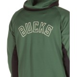NIKE MILWAUKEE BUCKS THERMA FLEX SHOWTIME MEN'S NBA HOODIE AT8476-323 Κhaki Image 1