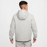 NIKE M NK TCH FLC FZ WR HOODIE HV0949-063 Grey Image 0