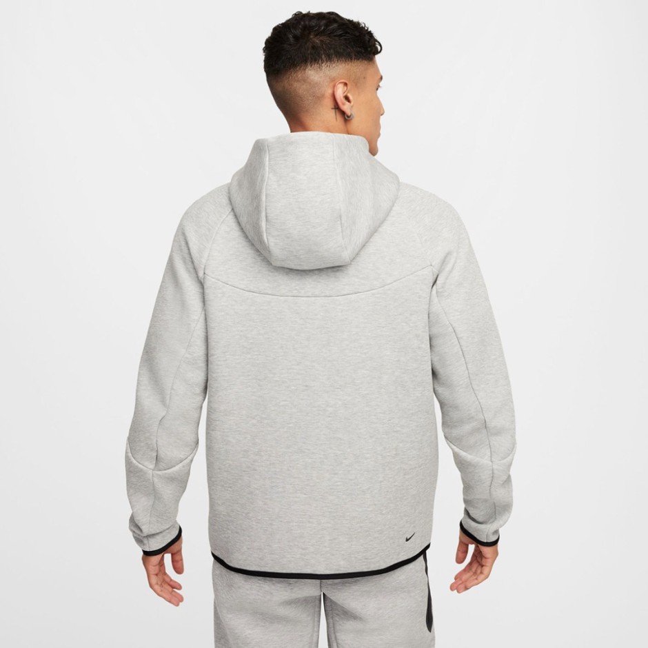 NIKE M NK TCH FLC FZ WR HOODIE HV0949-063 Grey