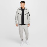 NIKE M NK TCH FLC FZ WR HOODIE HV0949-063 Grey Image 6