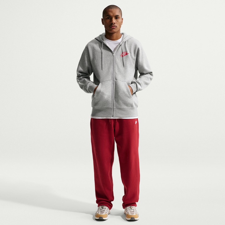 Ανδρική Ζακέτα Γκρι - Nike Sportswear Club