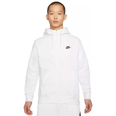 Ανδρική Ζακέτα Λευκή - Nike Sportswear Club Fleece
