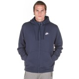 NIKE M NSW CLUB HOODIE FZ BB BV2645-410 Blue Image 