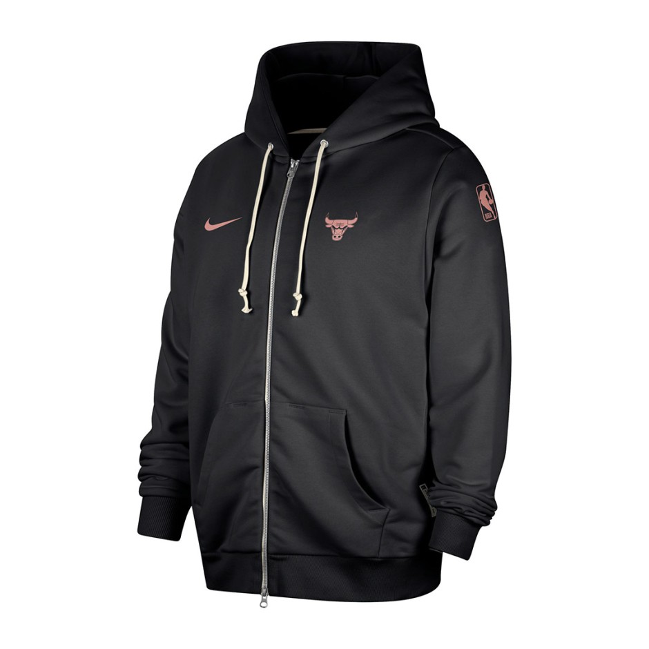 Ανδρική Ζακέτα NBA Μαύρη - Nike Chicago Bulls Standard Issue