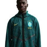 Men's Football Jacket Green - Nike Brazil Image 